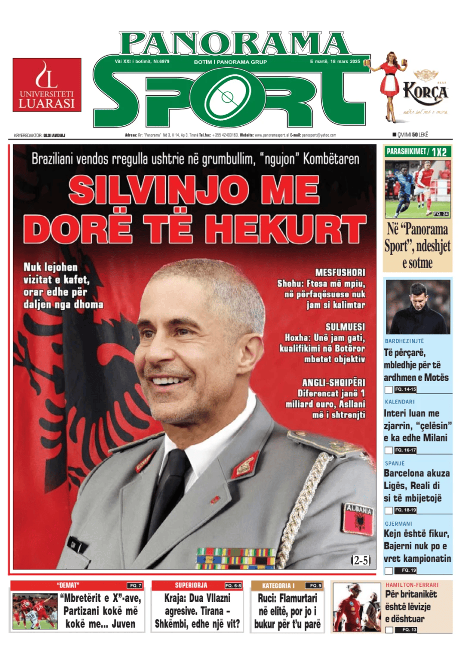 Prima-pagina-Panorama Sport-oggi-edizione-di-oggi-20250318